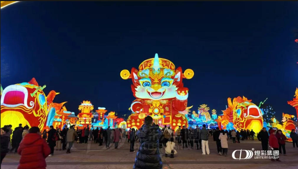 灯耀盐都 守艺新生|灯彩集团双灯组,解锁自贡灯会非遗与创新的双向奔赴